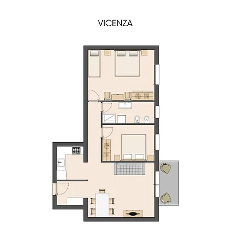Appartamento Trilocale Vi20, Vicenza - Adria - Family